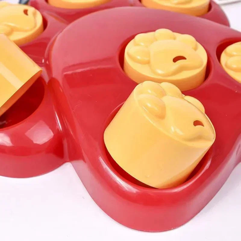 Pet Dog Plastic Educational Toy Anti Choke Bowl Funny Interactive Toys For Small To Large Dogs
