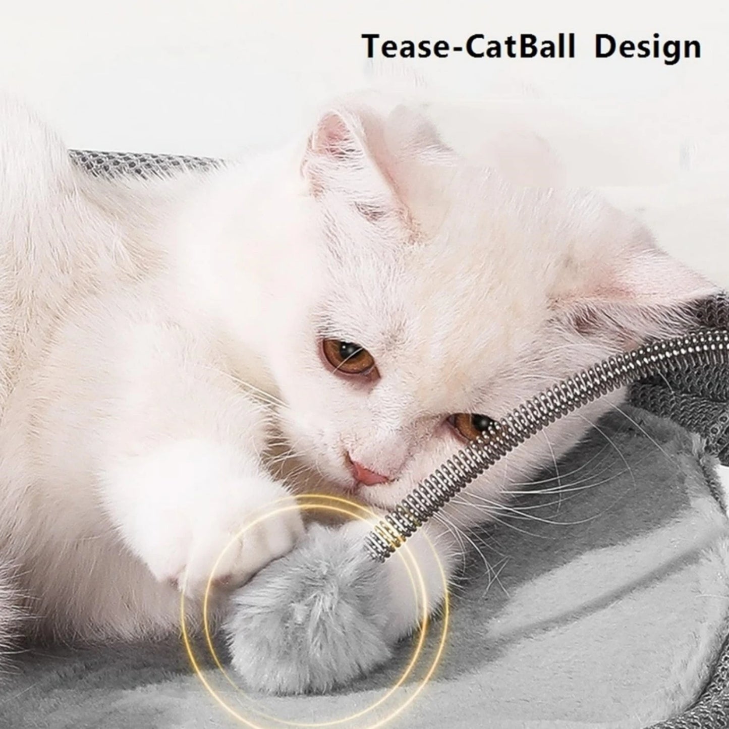 Raised Pet Hammock Bed or Indoor Outdoor Pet Trampoline, Removable and Washable Soft Mattress, Comfortable and Breathable. Strong Structure and Stable.