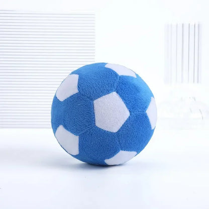 Cute Ball Shape Plush Bite Resistant Teething Small Dog Toy