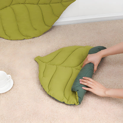 4-Season Pet Sleeping Pad - Durable Leaf Design Mat for Cats & Dogs, Cage or Floor Use