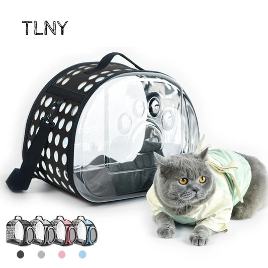 Cat Space Capsule Transparent Cat Carrier Bag Breathable Backpack