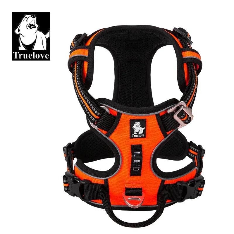Truelove Pet Explosion-Proof Dog Harness Camouflage Reflective Nylon