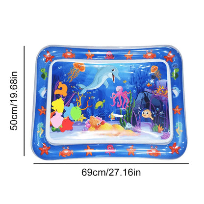 Pet Tummy Time Premium Inflatable Water Cushion Interactive Gym Toy