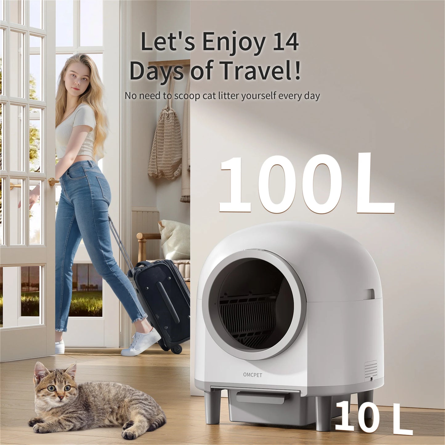 Self Cleaning Automatic Cat Litter Box