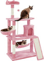 Extra Large Cat Tree Condo with Sisal-Covered Scratching Post & Plush Perch Hammock.
