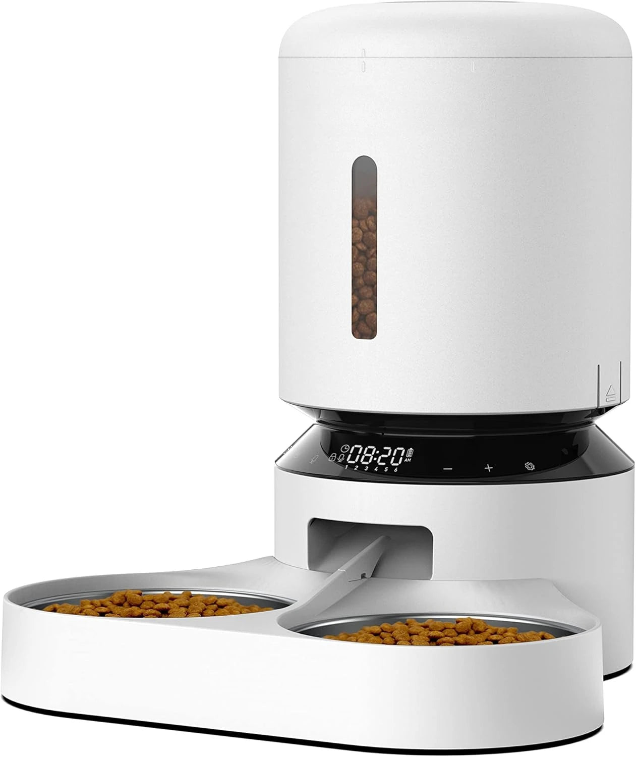 5G WiFi Pet Feeder with 2-Way Audio Sound Alerts, Automatic Feeder with Camera 1080P HD Video with Night Vision.