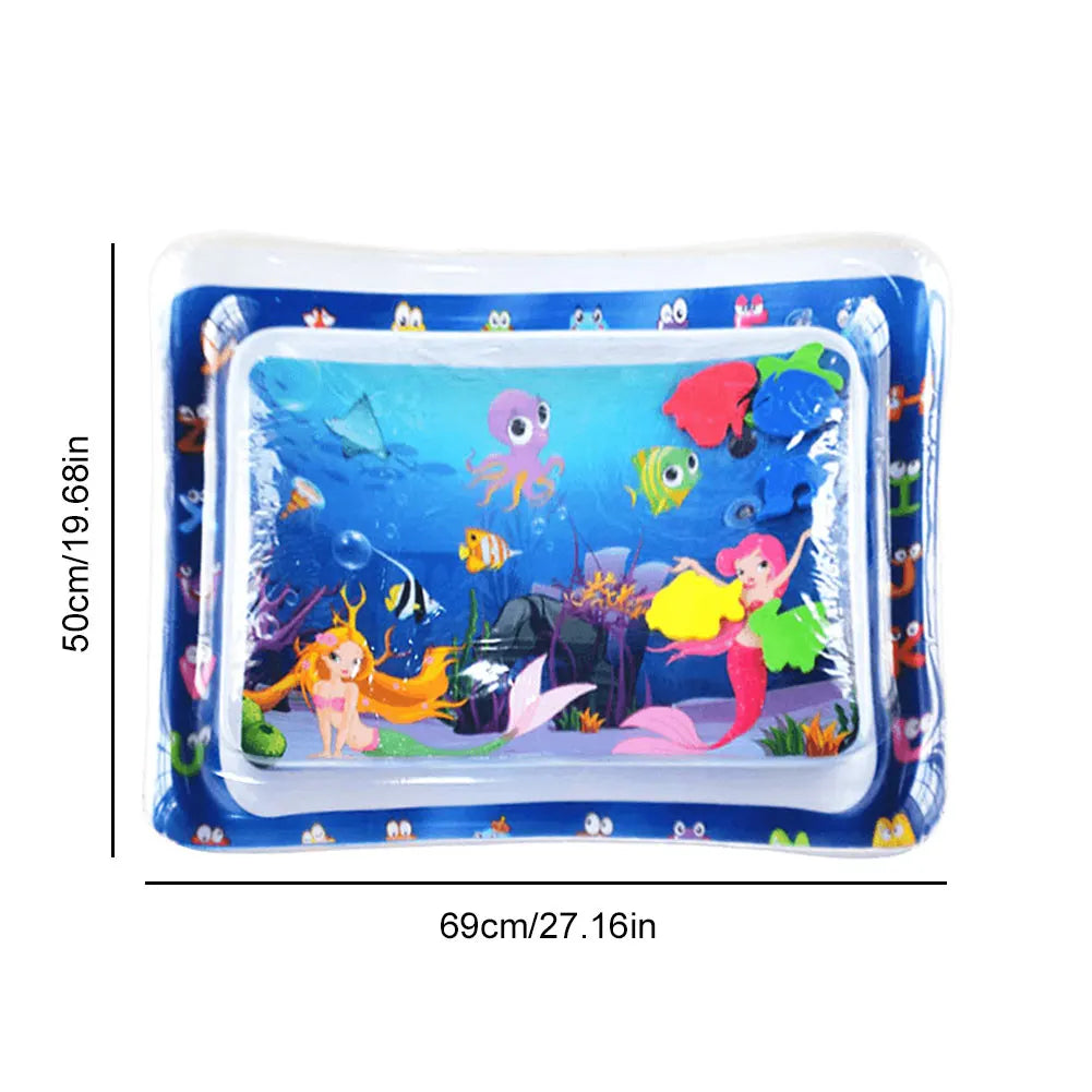 Pet Tummy Time Premium Inflatable Water Cushion Interactive Gym Toy