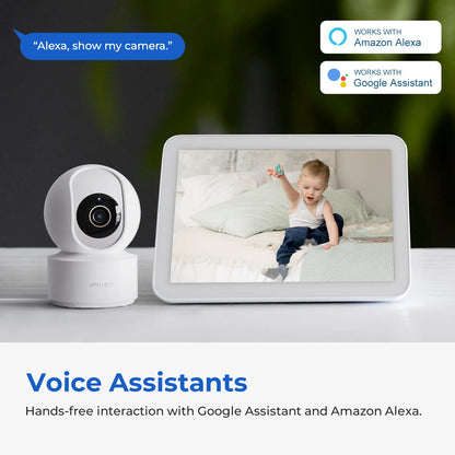 Indoor Camera Detection Color Night Vision Monitor 2-Way Audio
