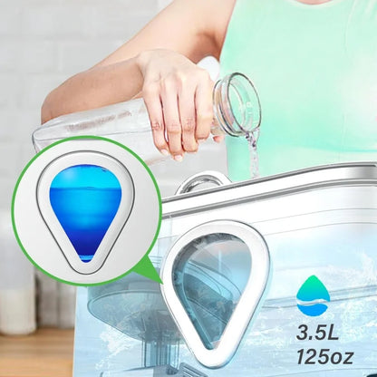 3.5L Large Capacity Pet  Automatic Stainless Steel Water Dispenser With LED Lighting