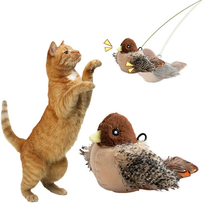 Interactive Flappy Bird Cat Toy