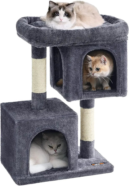 33.1-Inch Cat Tower for Large Cats up to 16 lbs,