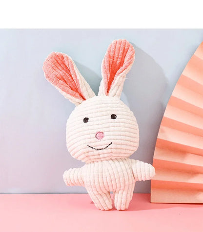 Plush Dog Cute Animal Shape Bite Resistant Toys,