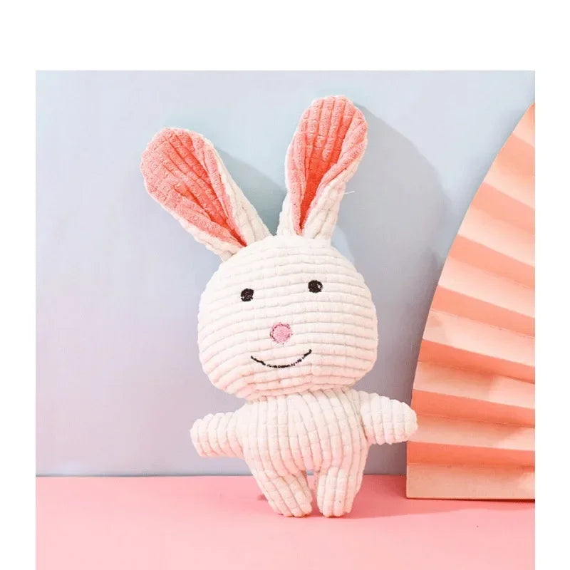 Plush Dog Cute Animal Shape Bite Resistant Toys,