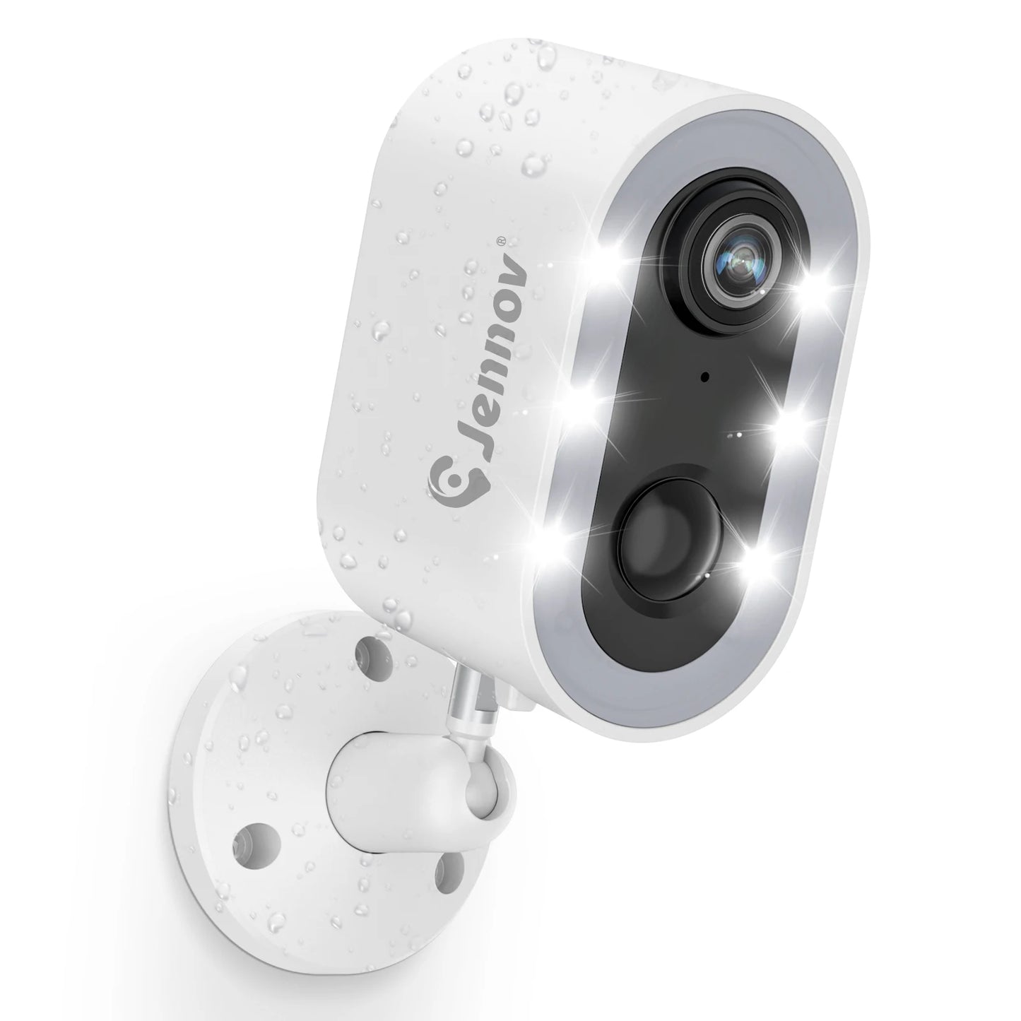Security Outdoor Home Camera Wireless Battery Powered with Color Night Vision Two-Way Talk