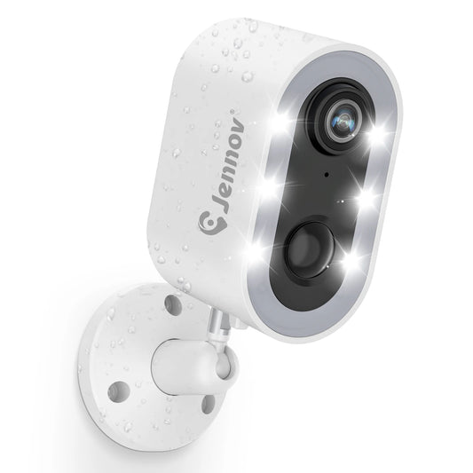 Security Outdoor Home Camera Wireless Battery Powered with Color Night Vision Two-Way Talk