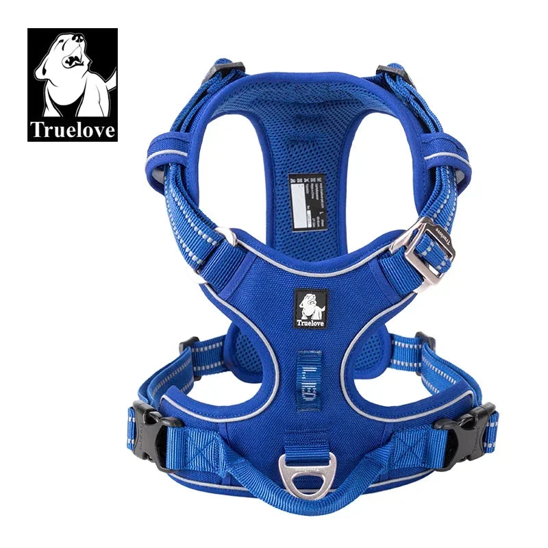 Truelove Pet Explosion-Proof Dog Harness Camouflage Reflective Nylon