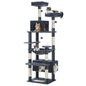 Large Cat Tree and Tower for Indoor Cats With Sisal-Covered Scratching Posts