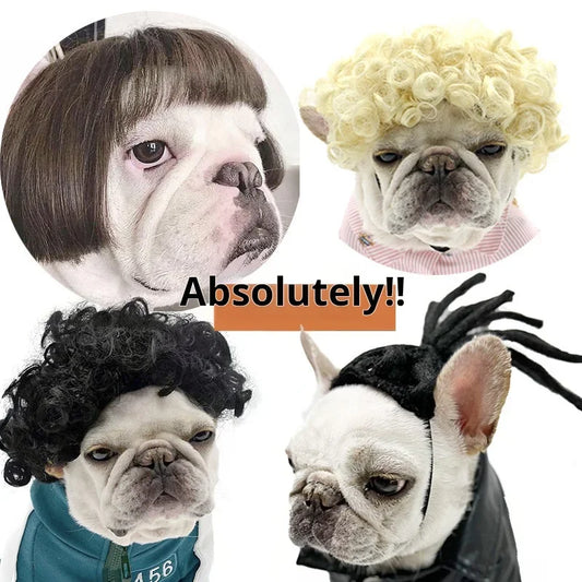 Halloween Curly Hair and Straight Hair Wigs