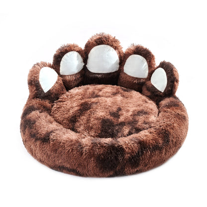Cozy Comfy Pet Paw Shape Warm Bed