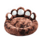 Cozy Comfy Pet Paw Shape Warm Bed