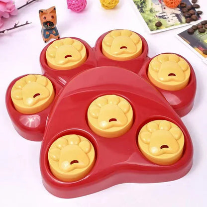 Pet Dog Plastic Educational Toy Anti Choke Bowl Funny Interactive Toys For Small To Large Dogs