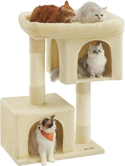 33.1-Inch Cat Tower for Large Cats up to 16 lbs,