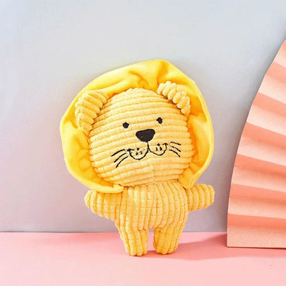 Plush Dog Cute Animal Shape Bite Resistant Toys,