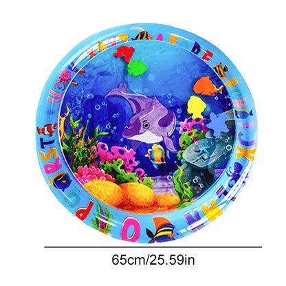 Pet Tummy Time Premium Inflatable Water Cushion Interactive Gym Toy