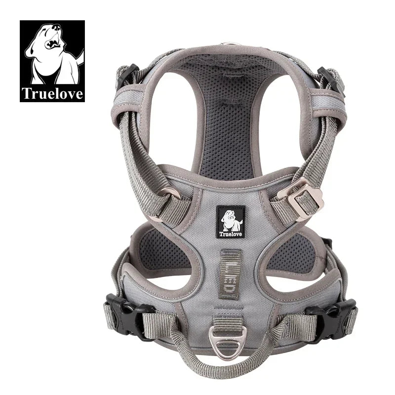 Truelove Pet Explosion-Proof Dog Harness Camouflage Reflective Nylon