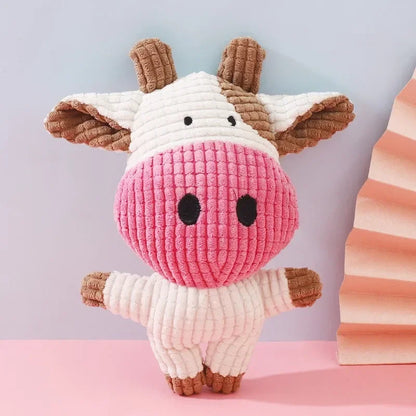 Plush Dog Cute Animal Shape Bite Resistant Toys,