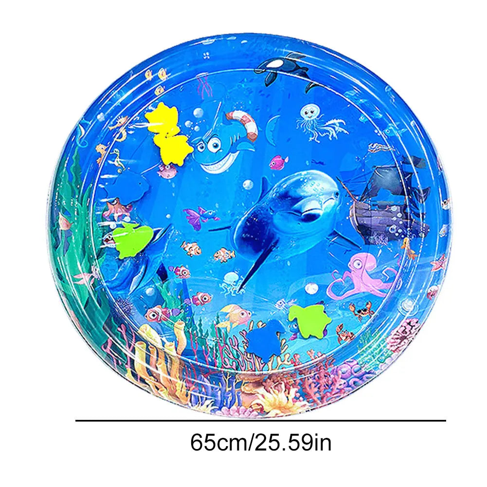 Pet Tummy Time Premium Inflatable Water Cushion Interactive Gym Toy