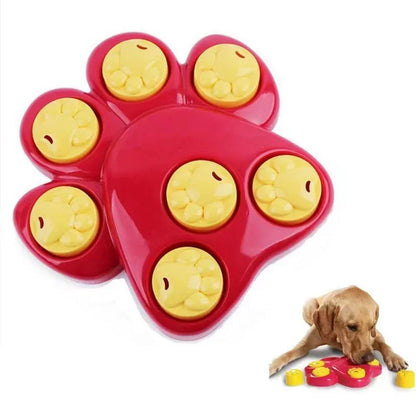 Pet Dog Plastic Educational Toy Anti Choke Bowl Funny Interactive Toys For Small To Large Dogs