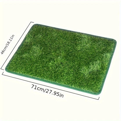 Washable & Reusable Dog Potty Training Mat - Odor-Control Artificial Grass Pad for Pets
