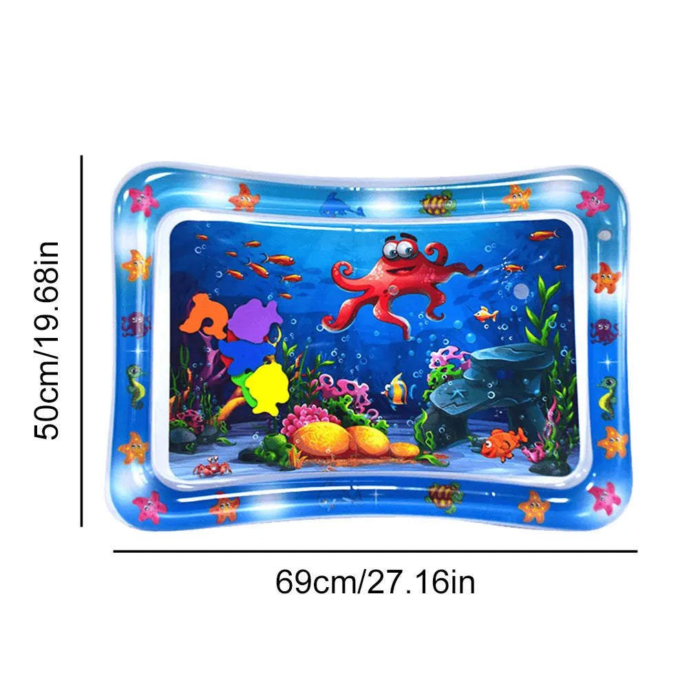 Pet Tummy Time Premium Inflatable Water Cushion Interactive Gym Toy