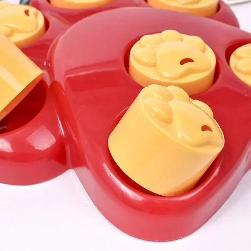 Pet Dog Plastic Educational Toy Anti Choke Bowl Funny Interactive Toys For Small To Large Dogs