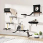 7-in-1 Wall Mounted Cat Climber Wall Playground