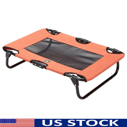 Lightweight Foldable Pet Cot With Mesh Ventilation