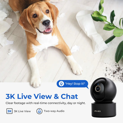Indoor Camera Detection Color Night Vision Monitor 2-Way Audio
