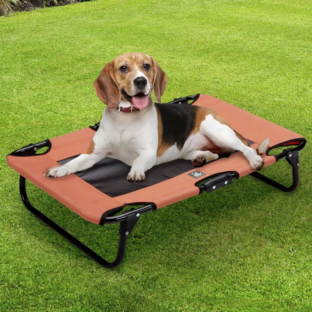 Lightweight Foldable Pet Cot With Mesh Ventilation