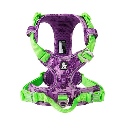 Truelove Pet Explosion-Proof Dog Harness Camouflage Reflective Nylon