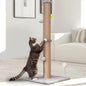 36 inch Tall Cat Scratch Post for Indoor Cats with Durable Natural Sisal Rope