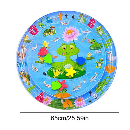 Pet Tummy Time Premium Inflatable Water Cushion Interactive Gym Toy