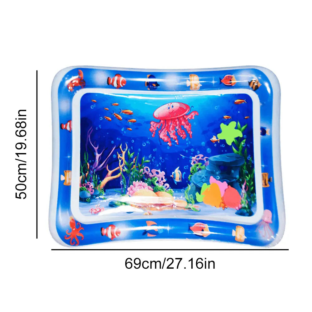 Pet Tummy Time Premium Inflatable Water Cushion Interactive Gym Toy
