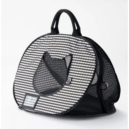 Ultralite Portable Cat Carrier Collapsible Lightweight Travel Crate Easy Clean Durable Fabric Ventilation Windows Storage