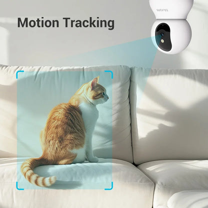 Home Security Camera for Pets with One-Touch Call Update, Two Way Talking, Motion Detection, Night Vision