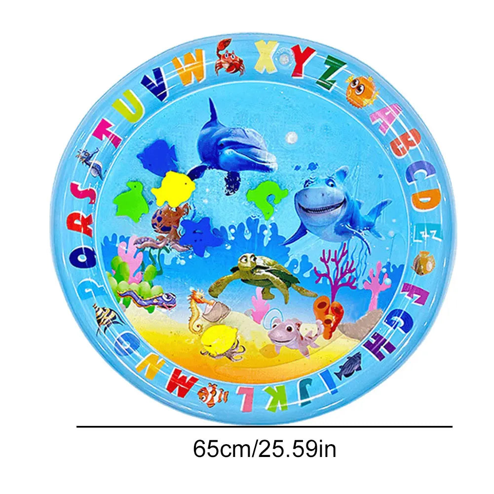 Pet Tummy Time Premium Inflatable Water Cushion Interactive Gym Toy