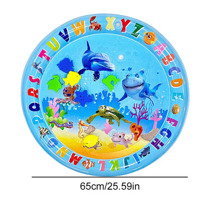 Pet Tummy Time Premium Inflatable Water Cushion Interactive Gym Toy
