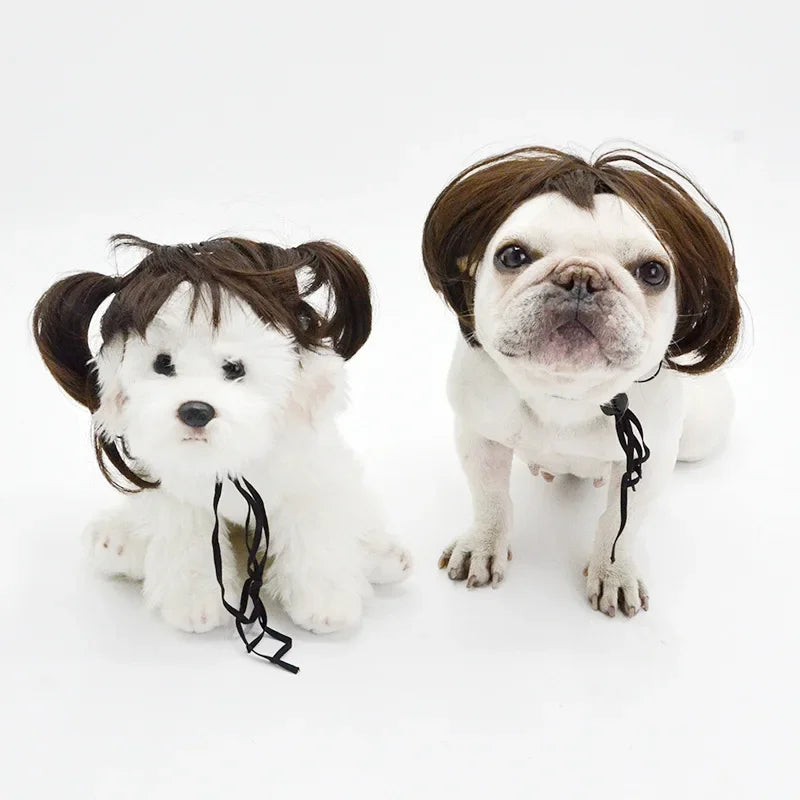 Halloween Curly Hair and Straight Hair Wigs