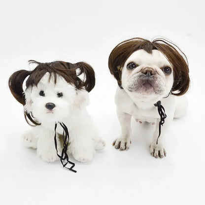 Halloween Curly Hair and Straight Hair Wigs