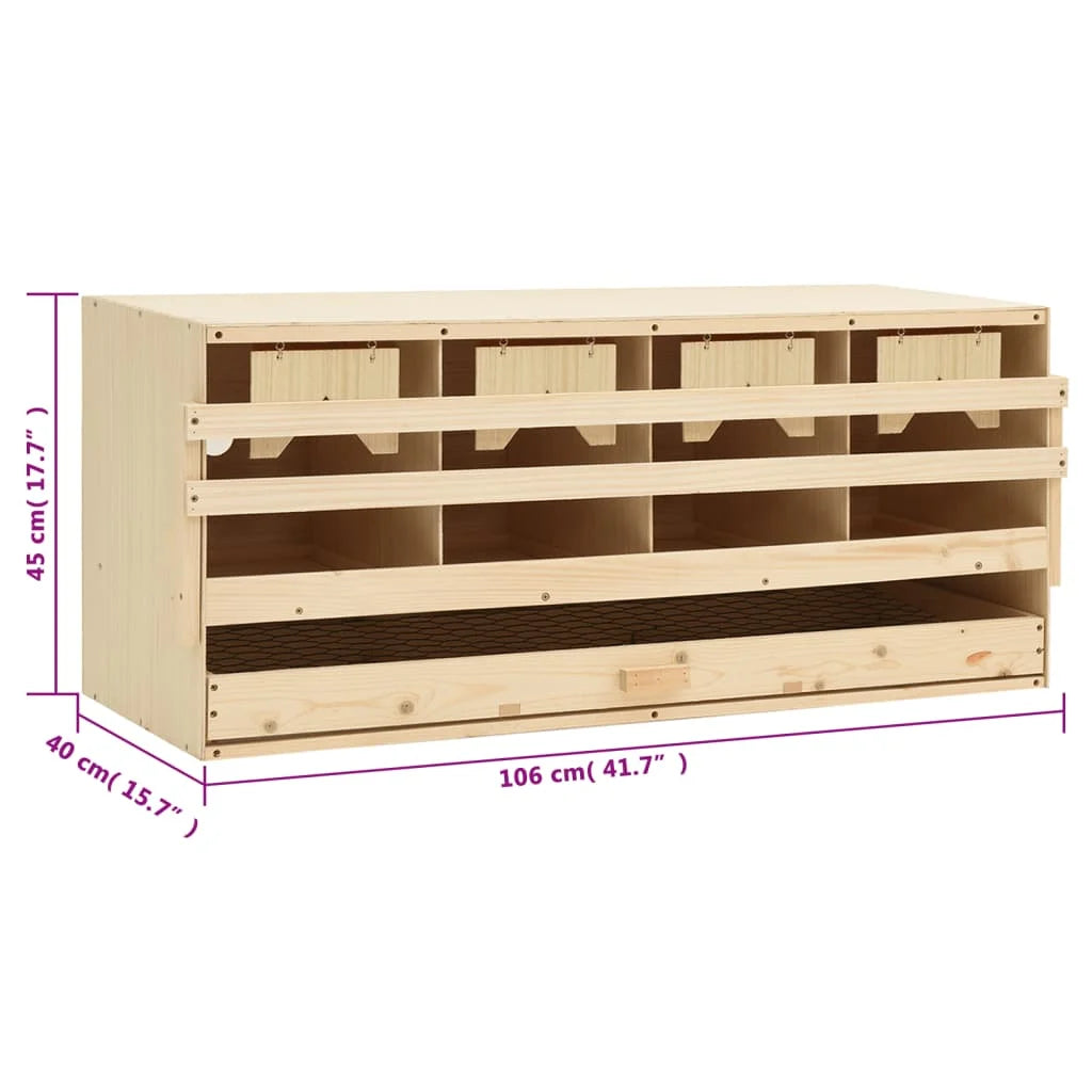 Chicken Laying Nest With 4 Compartments
